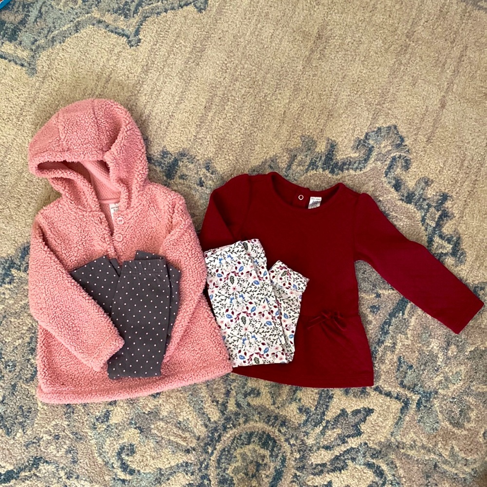 2T Just One You bundle - 2 matching outfits